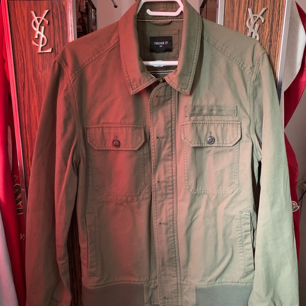 Forever 21 Zip Up Jacket